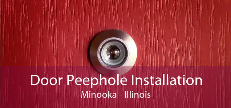 Door Peephole Installation Minooka - Illinois