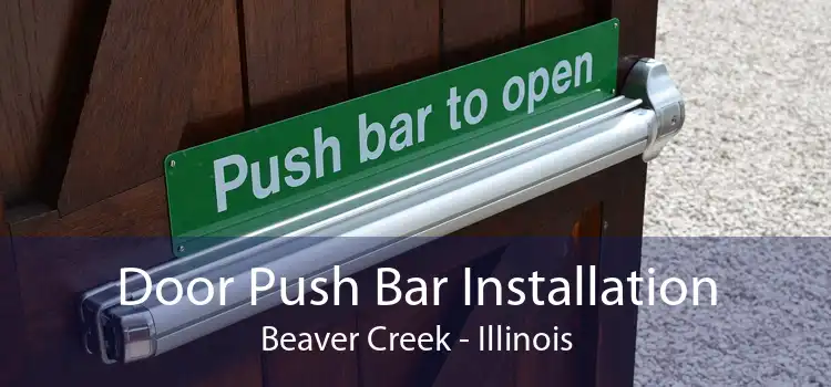 Door Push Bar Installation Beaver Creek - Illinois