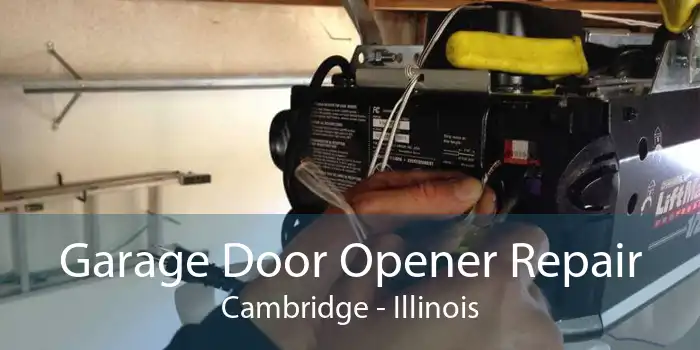 Garage Door Opener Repair Cambridge - Illinois