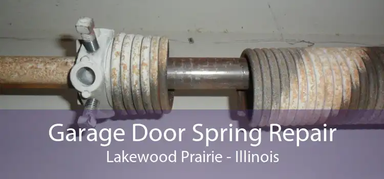 Garage Door Spring Repair Lakewood Prairie - Illinois