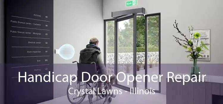 Handicap Door Opener Repair Crystal Lawns - Illinois