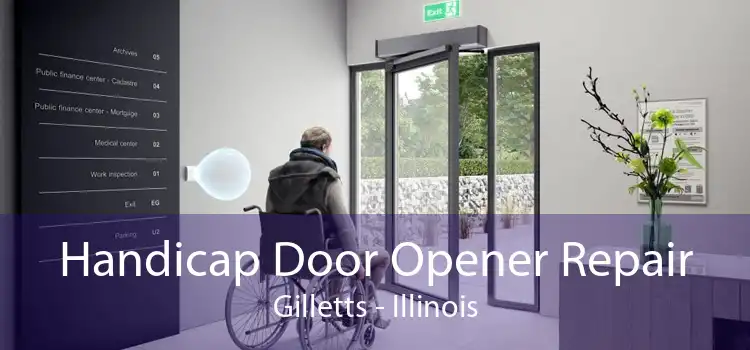 Handicap Door Opener Repair Gilletts - Illinois