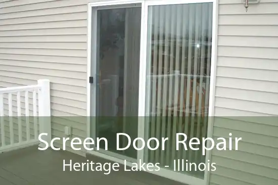 Screen Door Repair Heritage Lakes - Illinois