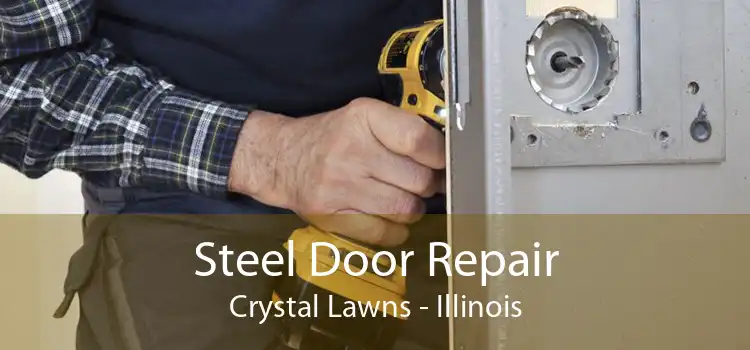 Steel Door Repair Crystal Lawns - Illinois