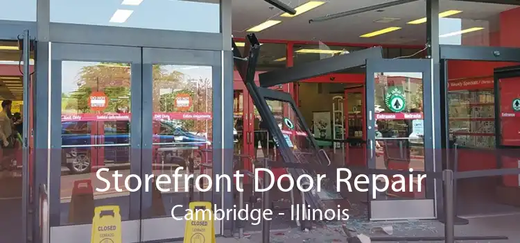 Storefront Door Repair Cambridge - Illinois