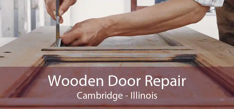 Wooden Door Repair Cambridge - Illinois