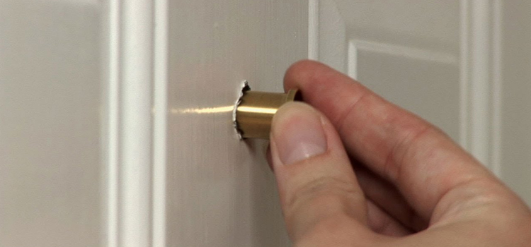 peephole door repair in Joliet, IL